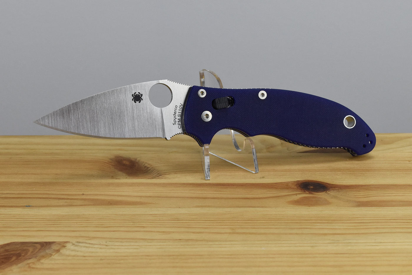 Spyderco C101GPDBL2 Manix 2 (Dark Blue G10 CPM S110V)