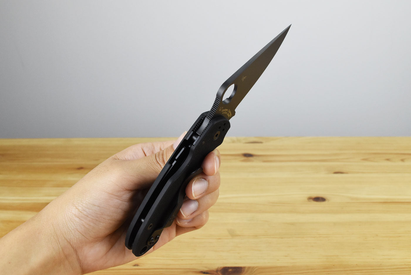 Spyderco C223GPBK Para 3 G-10 (Black Blade)