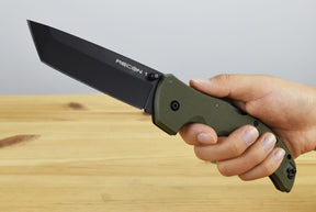Cold Steel Recon 1 Tanto Folding Blade (OD Green G10 Handle)