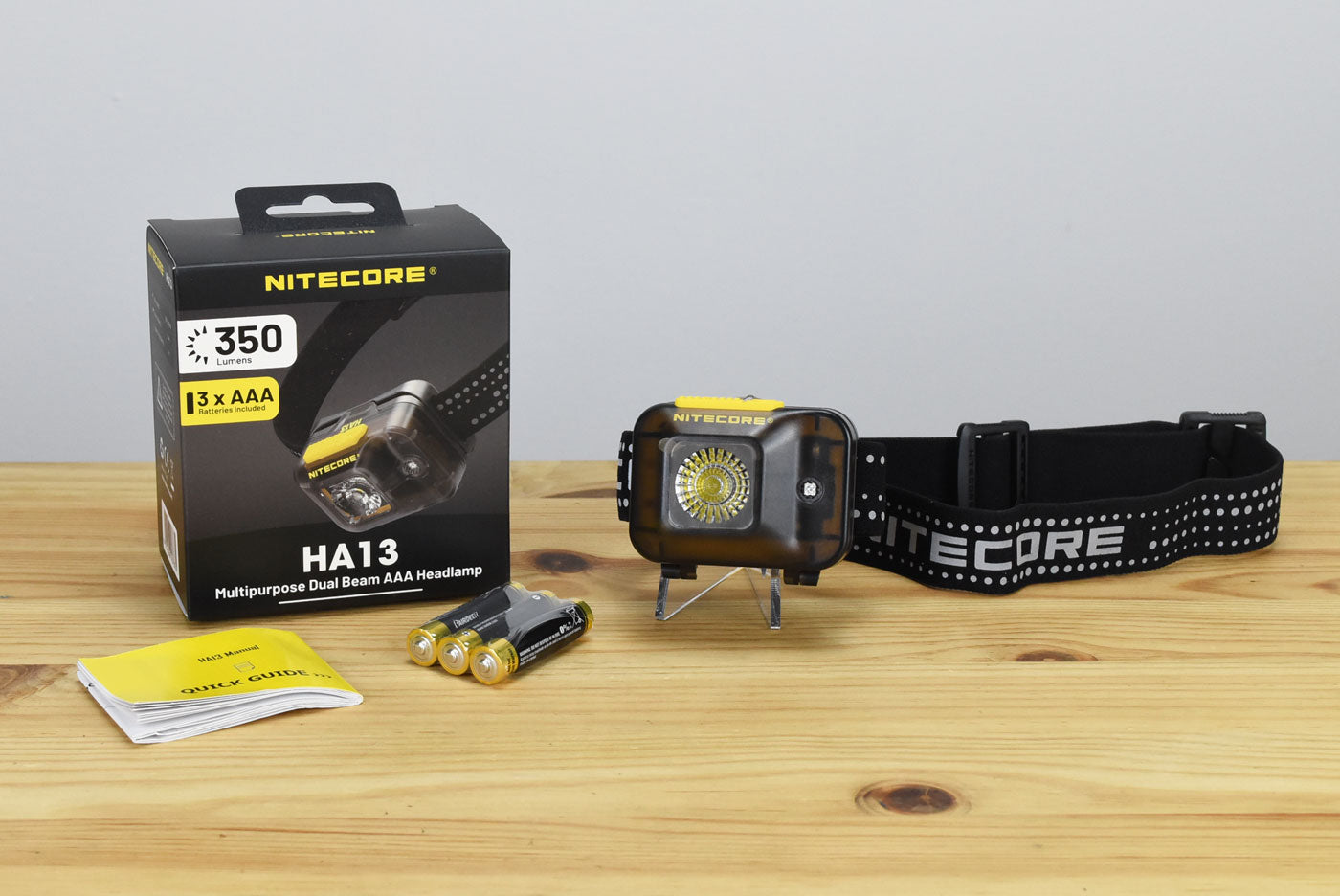 Nitecore HA13 Ultra Lightweight Headlamp (350 Lumens)