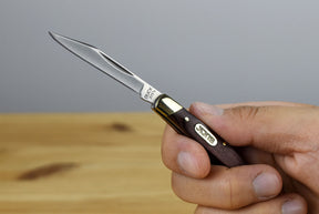Buck 375 Deuce Folder (Woodgrain Handle)