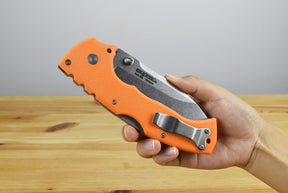 Cold Steel 4-Max Scout Orange Folding Blade (AUS10A)
