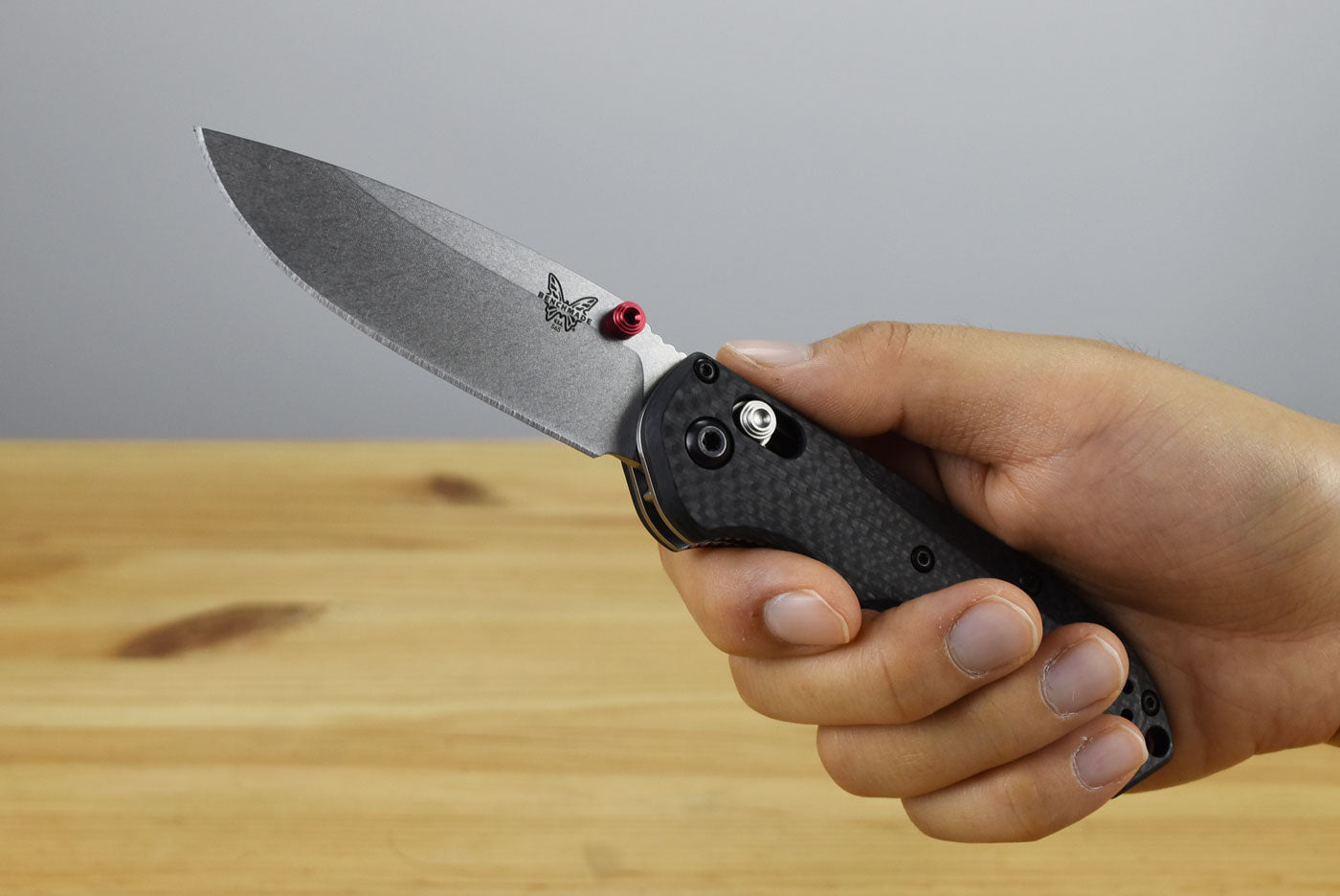 Benchmade 565-1 Mini Freek Folding Knife (Carbon Fiber Handle)