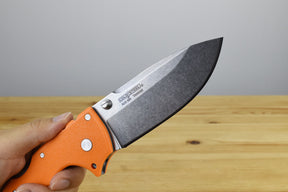 Cold Steel 4-Max Scout Orange Folding Blade (AUS10A)