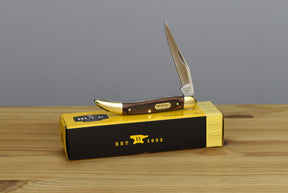Buck 385 Toothpick Folder (Burlwood Handle)