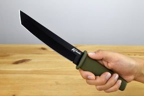 Cold Steel Kobun Black Fixed Blade (OD Green Handle)