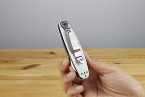 Churp Folding Knife (White G10 Handle)