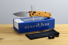 Benchmade 533-08 Mini Bugout Folding Knife (Daybreak Yellow Grivory Handle)