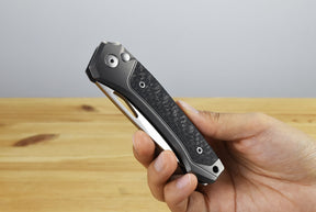 LionSteel Twain (Gray Titanium Handle)