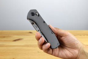 Buck 791 Range Elite Folder (Gray Aluminum Handle)