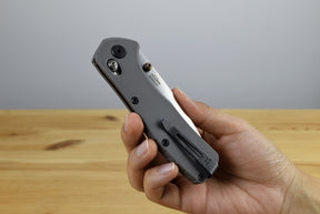 Buck 791 Range Elite Folder (Gray Aluminum Handle)