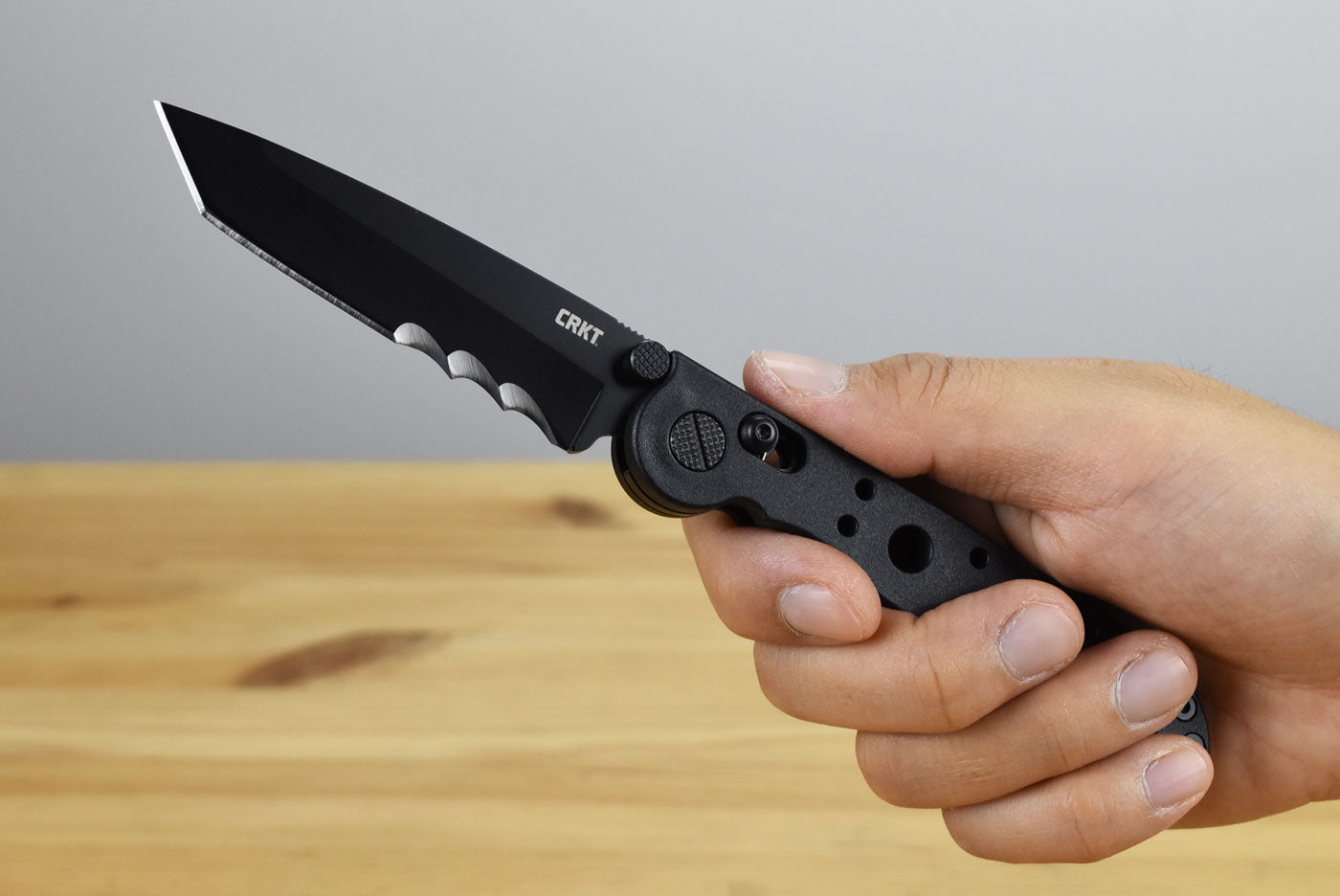 CRKT M16-10XK Crossbar Lock (Black GRN Handle)