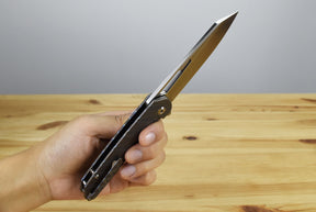 Kansept K1006A15 Shard Tiger Stripe Flamed Titanium