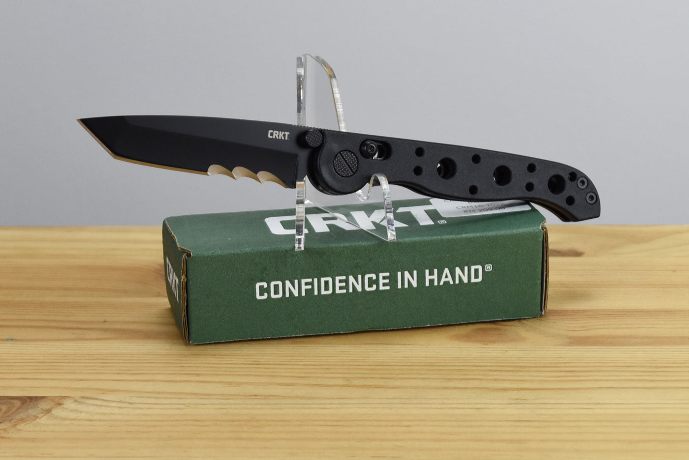 CRKT M16-10XK Crossbar Lock (Black GRN Handle)