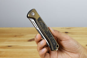 LionSteel Skinny (Bronze Titanium Handle)