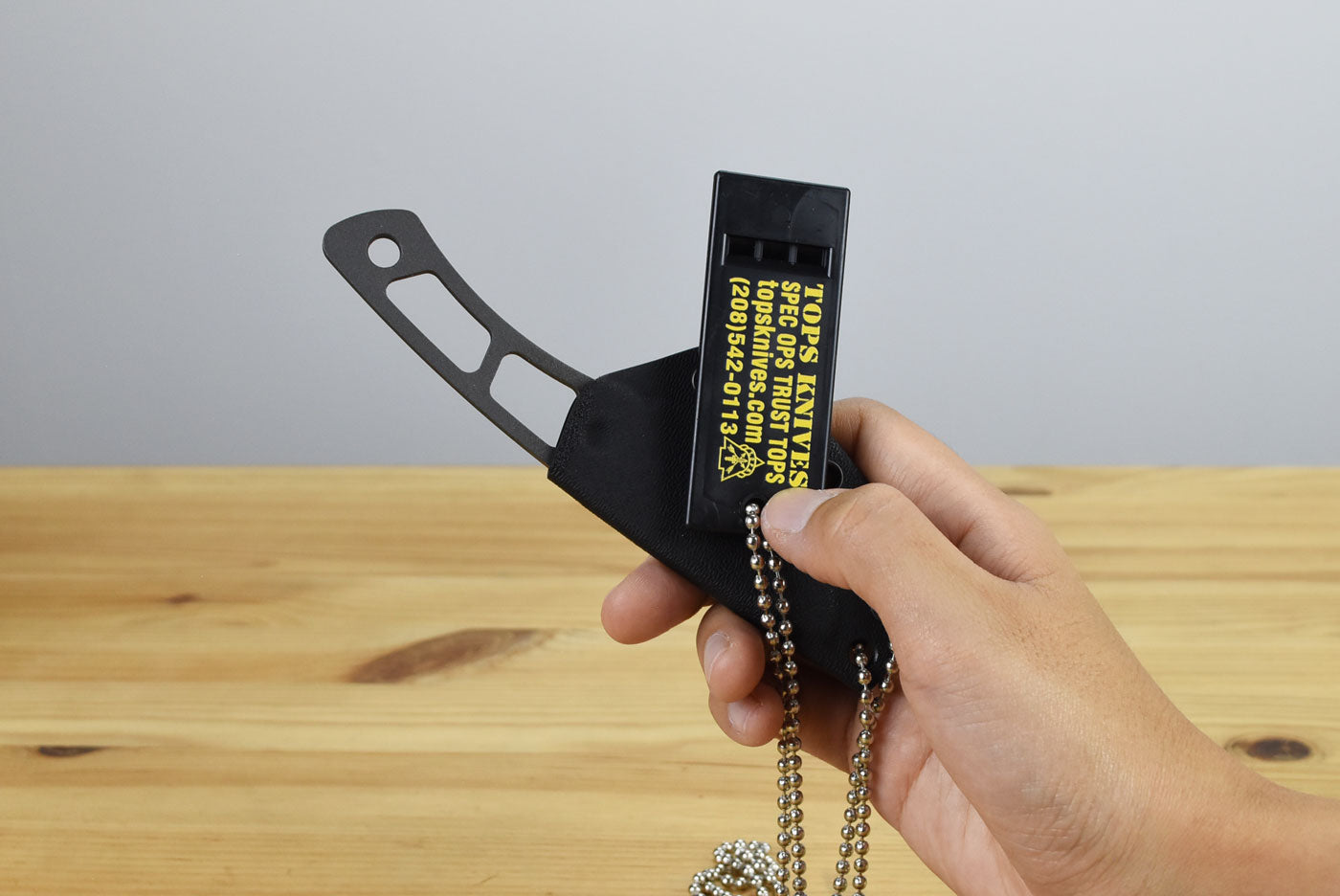 TOPS Backup Knife Tungsten