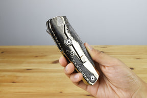 LionSteel ROK (Gold Titanium Handle)