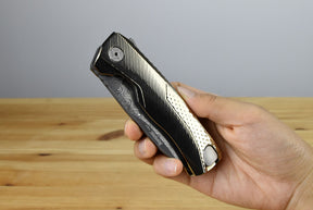 LionSteel ROK (Gold Titanium Handle)