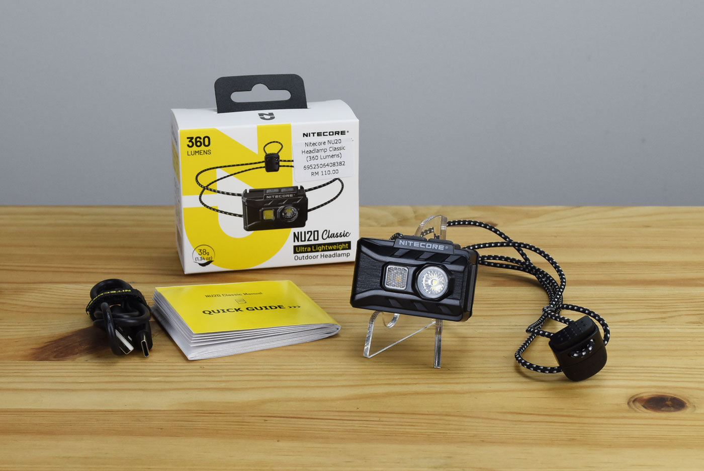 Nitecore NU20 Rechargeable Headlamp Classic (360 Lumens)