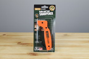 AccuSharp Knife and Tool Sharpener Blaze Orange