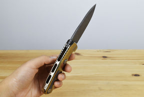 LionSteel ROK (Gold Titanium Handle)