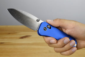 WE KNIFE WE23075-1 Banter 2 (Blue Aluminum Handle)