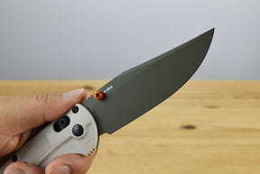 Benchmade 15536GN-01 Taggedout Folding Knife (Tan Grivory Handle)