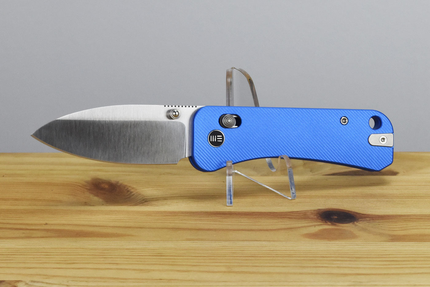 WE KNIFE WE23075-1 Banter 2 (Blue Aluminum Handle)