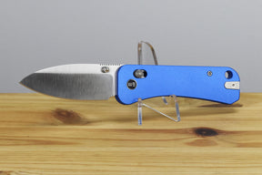 WE KNIFE WE23075-1 Banter 2 (Blue Aluminum Handle)