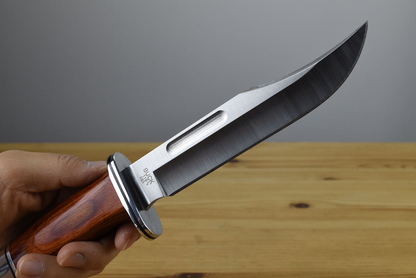 Buck 119 Heritage Special Fixed Blade (Cocobolo Wood Handle)