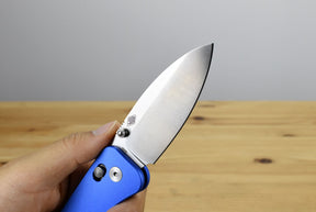 WE KNIFE WE23075-1 Banter 2 (Blue Aluminum Handle)