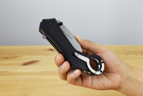 Boker Magnum Veloc Wharncliffe Assisted Folding Knife (Black G10 Handle)