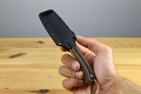 CRKT 2382 Biwa Fixed Blade (Brown G10 Handle)