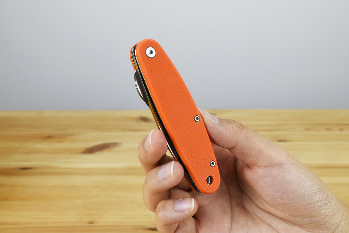 Churp Folding Knife (Orange G10 Handle)