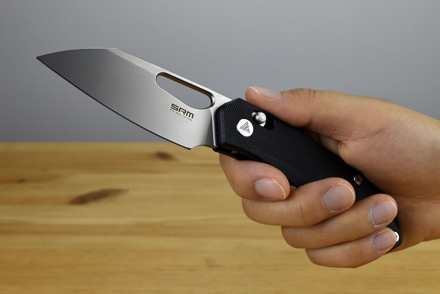 SRM Cub 261M-GB Folding Blade 154CM