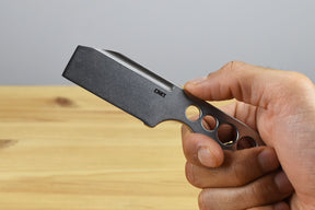 CRKT 2130 Razel Chisel Fixed Blade (Stainless Handle)