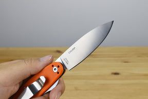 Churp Folding Knife (Orange G10 Handle)