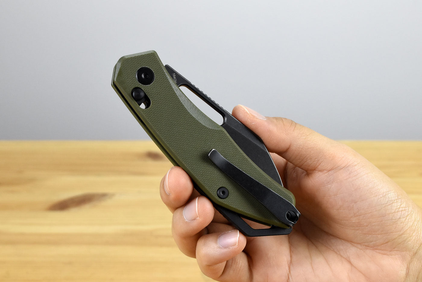 SRM Cub 261M-GP Folding Blade 154CM