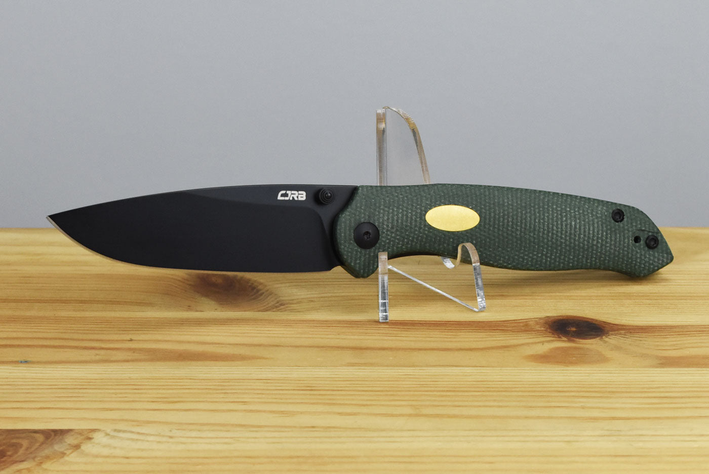 CJRB 1938-BMGN Aes (Green Micarta) Folding Knife