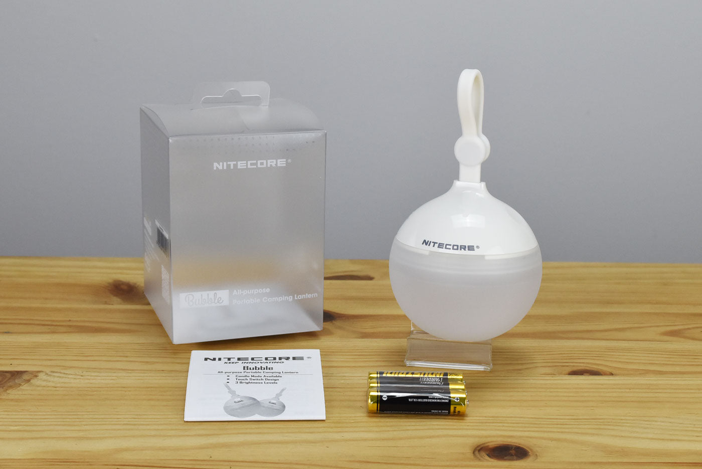 Nitecore Bubble Portable Camping Lantern (5 Versions) (100 Lumens)