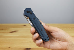 Benchmade 940-04 Osborne Folding Knife (Denim Micarta Handle)
