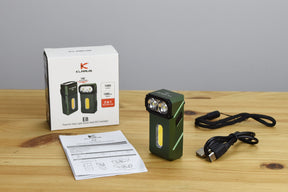 Klarus E8 Triple-Light EDC Flashlight (1000 Lumens) (3 Versions)