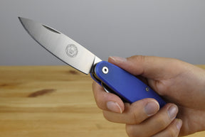 Churp Folding Knife (Blue G10 Handle)