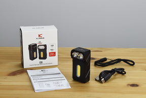 Klarus E8 Triple-Light EDC Flashlight (1000 Lumens) (3 Versions)