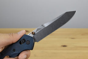 Benchmade 940-04 Osborne Folding Knife (Denim Micarta Handle)