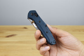 Benchmade 945-04 Mini Osborne Folding Knife (Denim Micarta Handle)