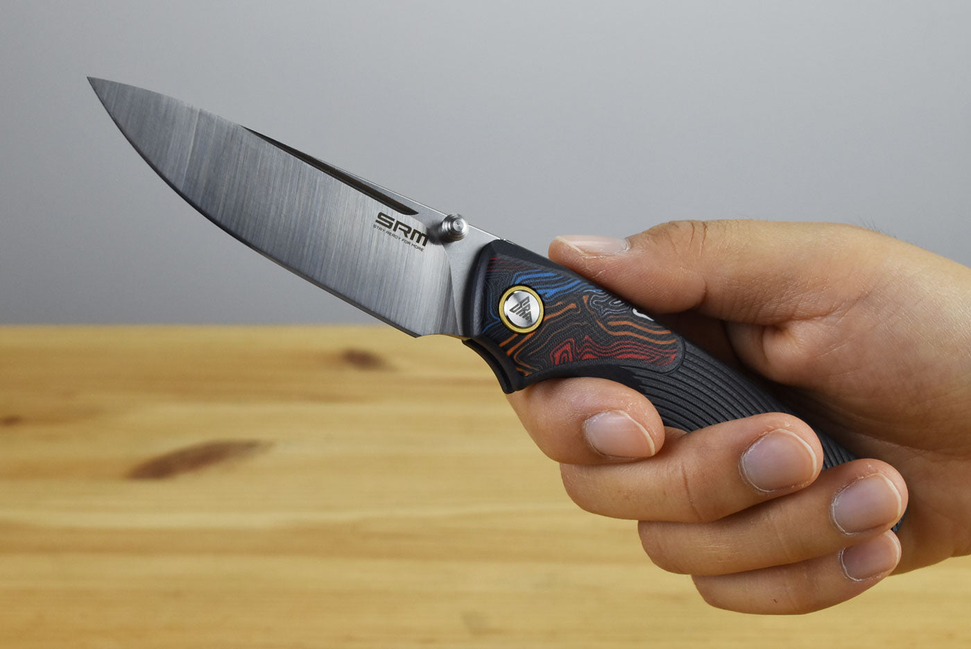 SRM Dome 106M-GK Folding Blade 14C28N