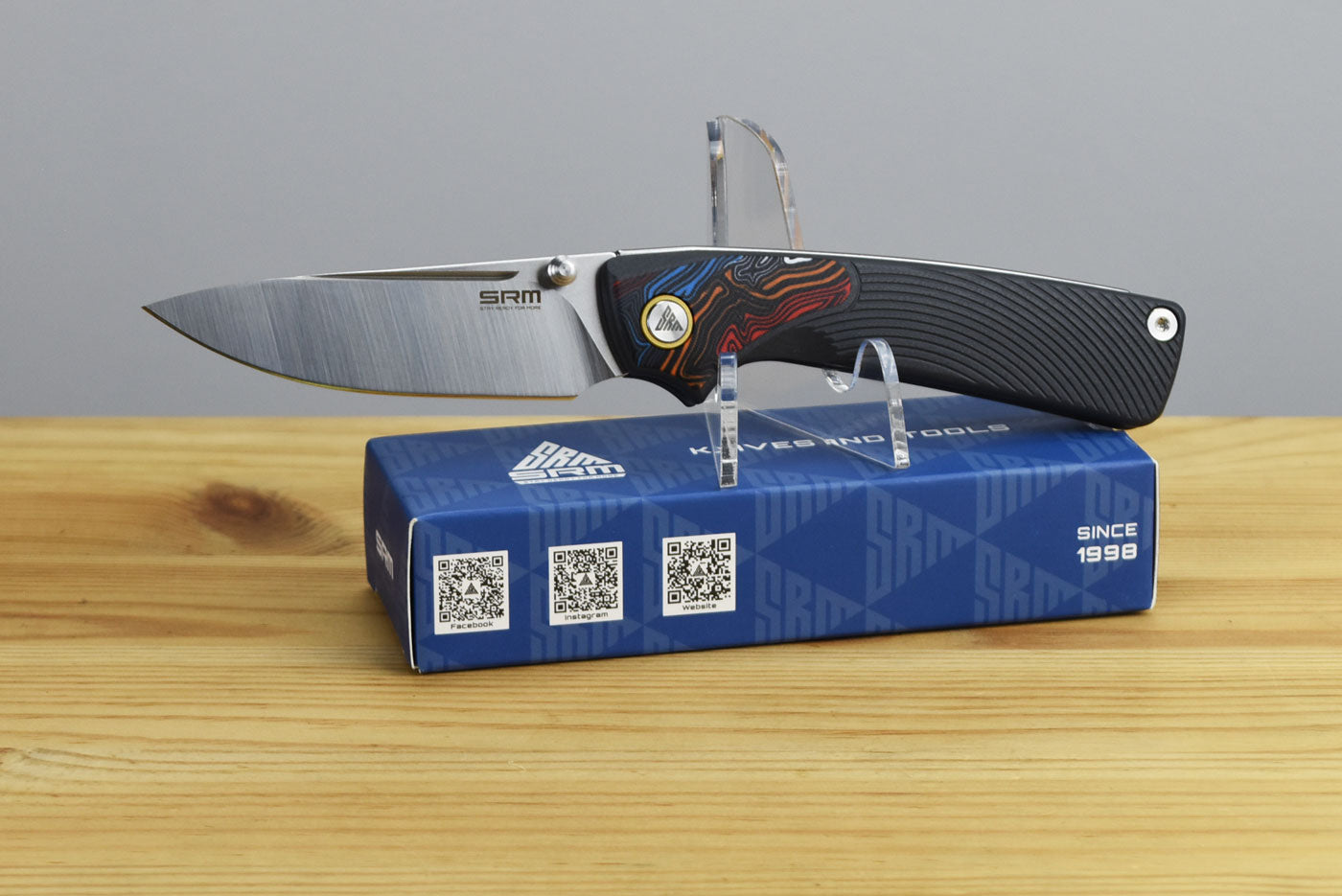 SRM Dome 106M-GK Folding Blade 14C28N