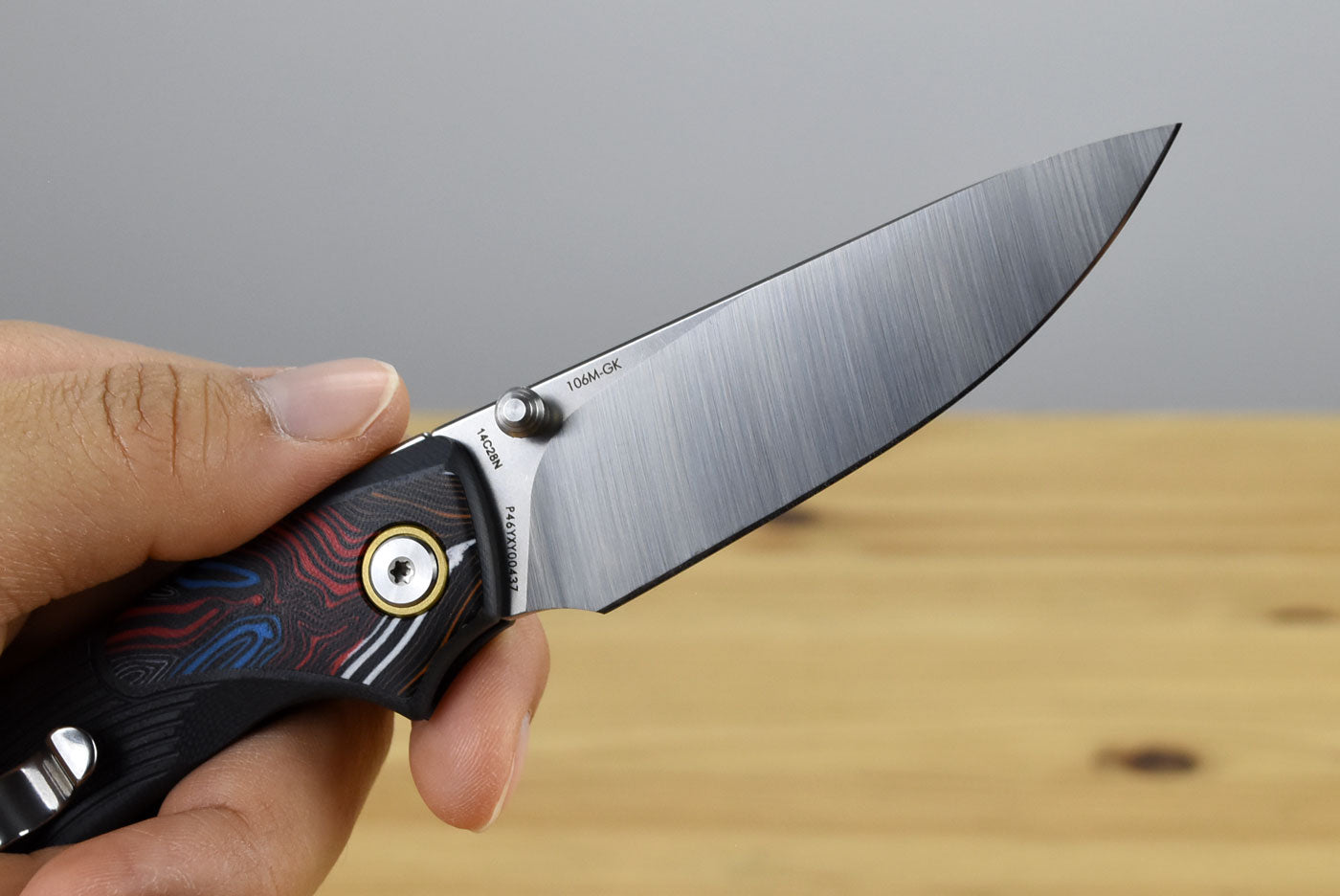 SRM Dome 106M-GK Folding Blade 14C28N