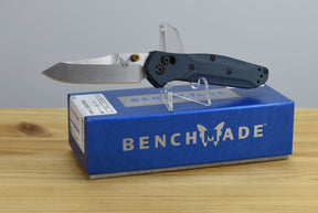 Benchmade 945-04 Mini Osborne Folding Knife (Denim Micarta Handle)
